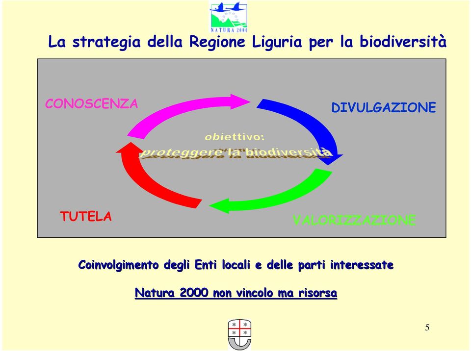 VALORIZZAZIONE Coinvolgimento degli Enti locali