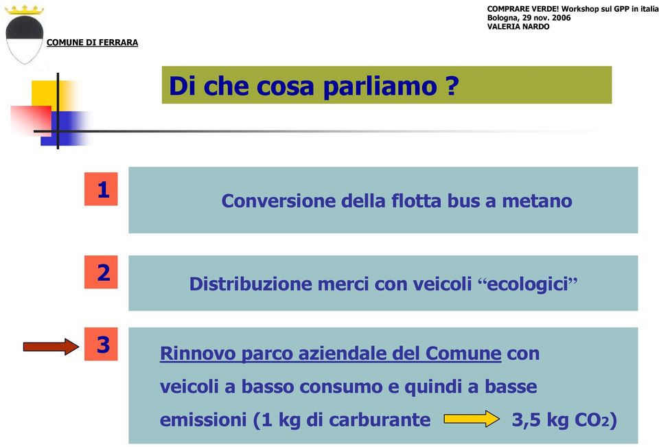 merci con veicoli ecologici 3 Rinnovo parco aziendale del