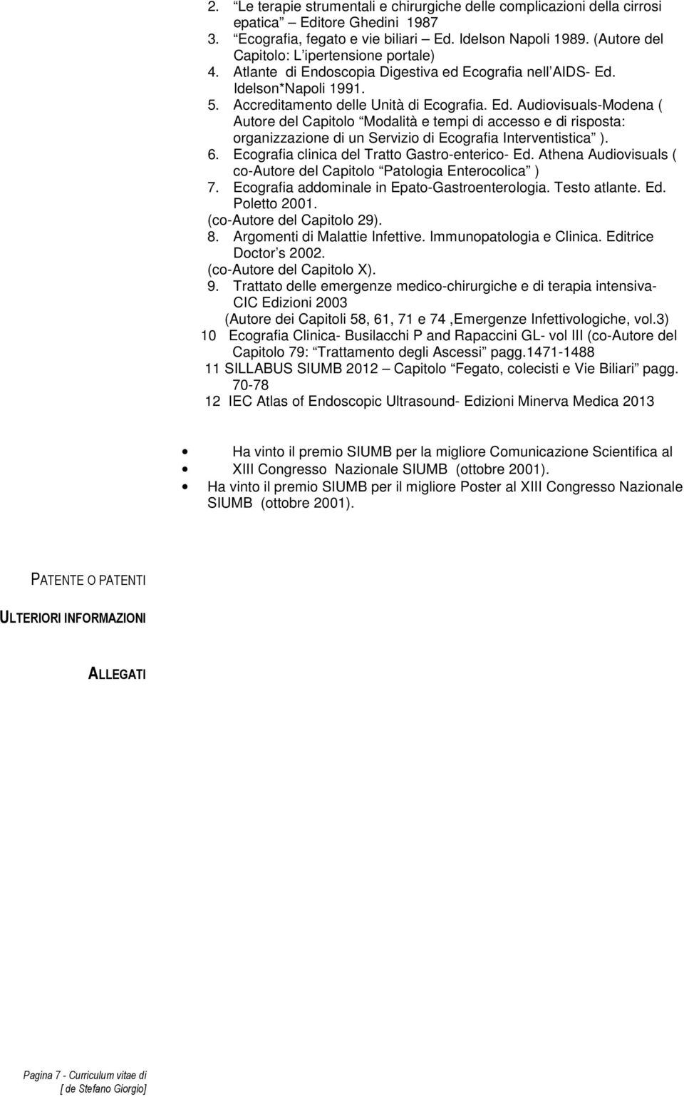 Idelson*Napoli 1991. 5. Accreditamento delle Unità di Ecografia. Ed.