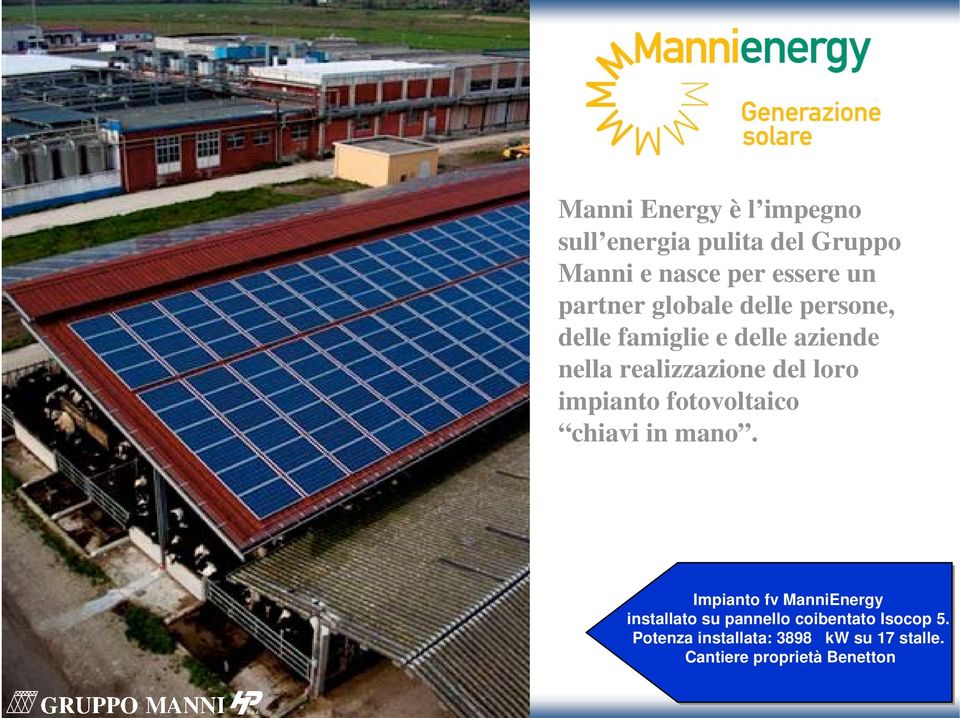 loro impianto fotovoltaico chiavi in mano.