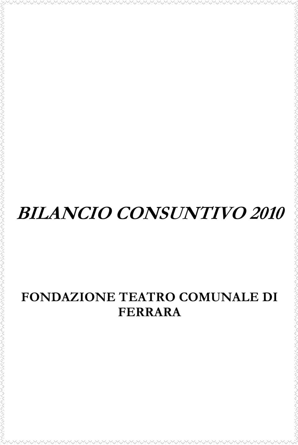 FONDAZIONE