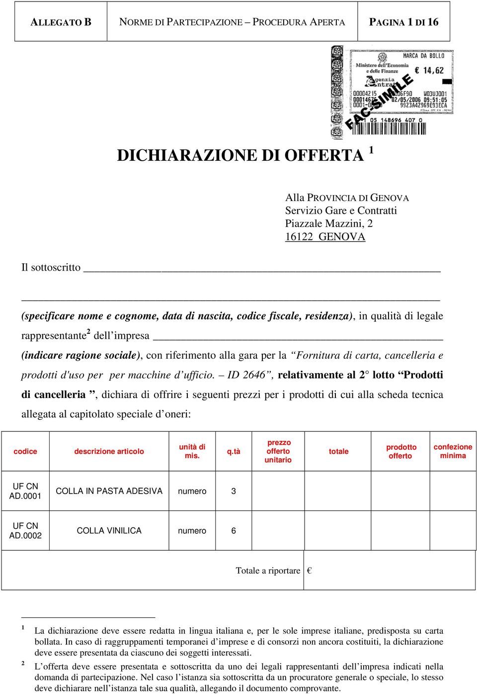 prodotti d'uso per per macchine d ufficio.