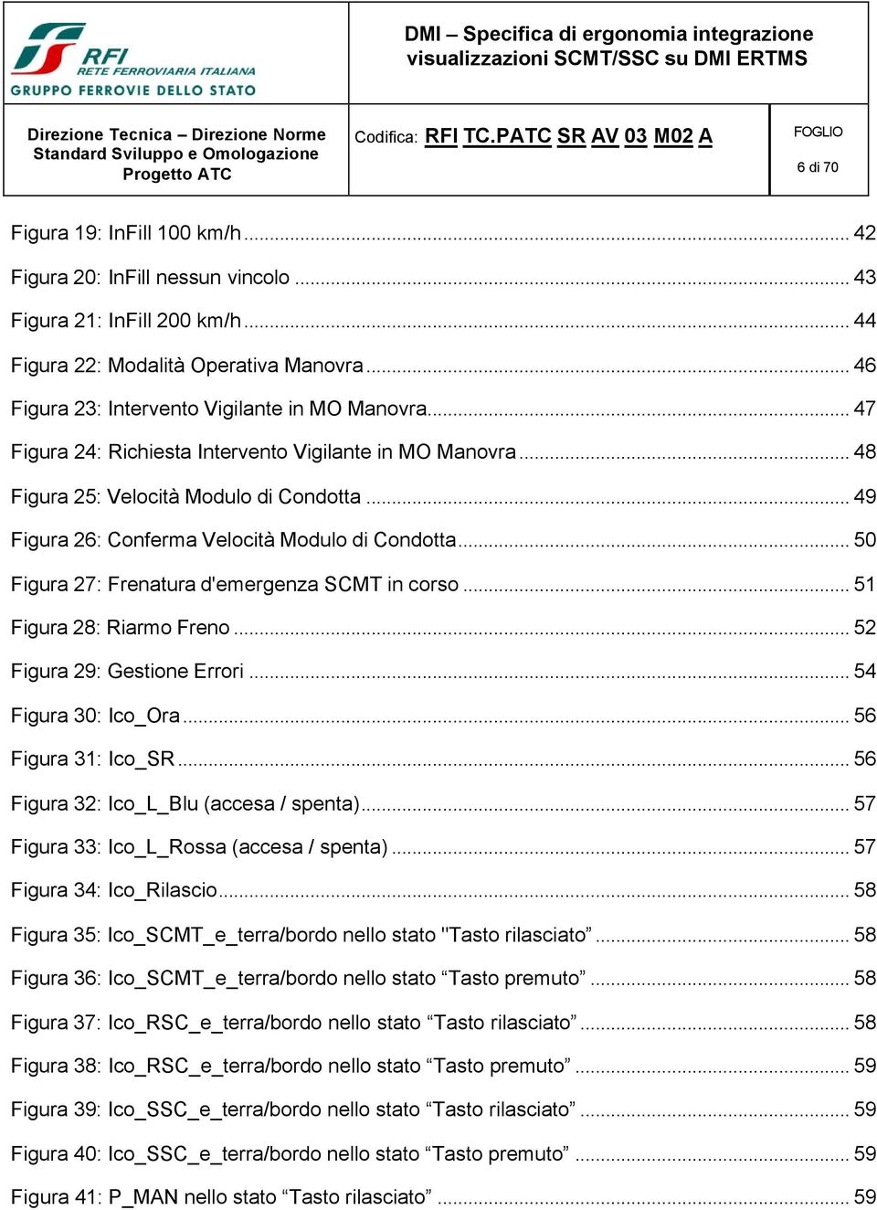 .. 49 Figura 26: Conferma Velocità Modulo di Condotta... 50 Figura 27: Frenatura d'emergenza SCMT in corso... 51 Figura 28: Riarmo Freno... 52 Figura 29: Gestione Errori... 54 Figura 30: Ico_Ora.