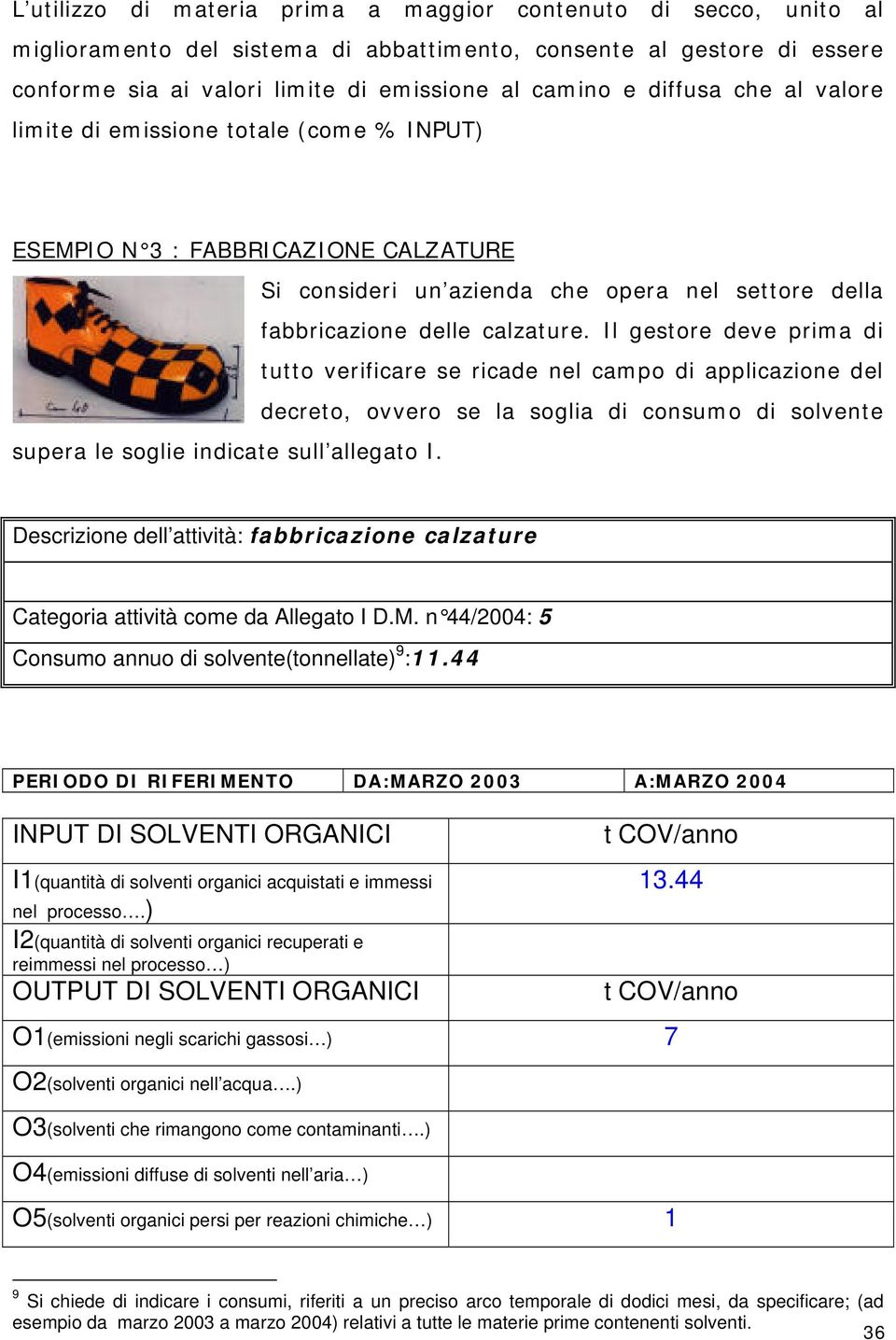 Il gestore deve prima di tutto verificare se ricade nel campo di applicazione del decreto, ovvero se la soglia di consumo di solvente supera le soglie indicate sull allegato I.