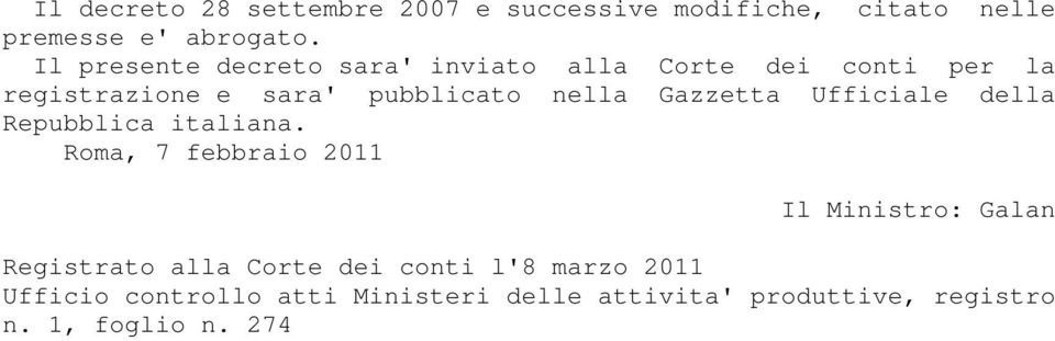 Gazzetta Ufficiale della Repubblica italiana.