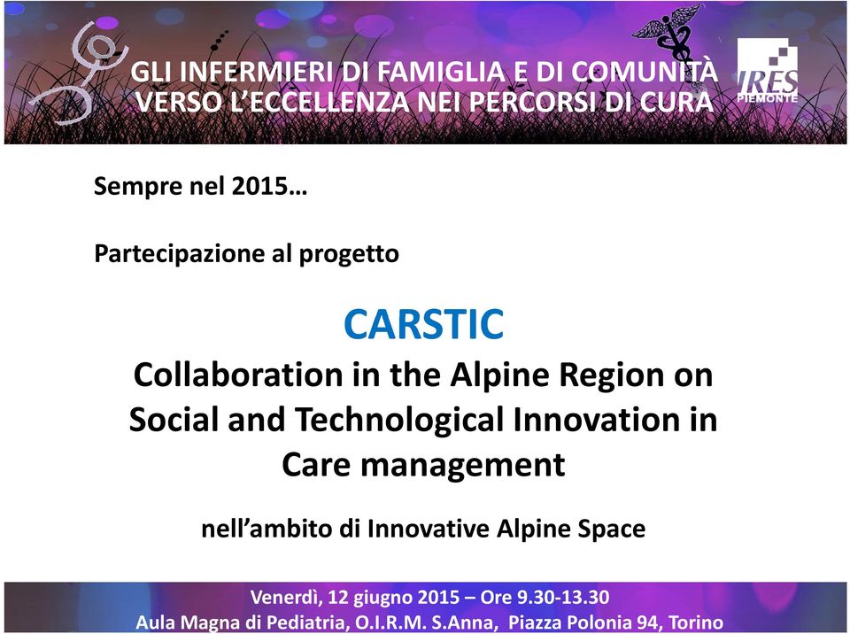 Social and Technological Innovation in Care