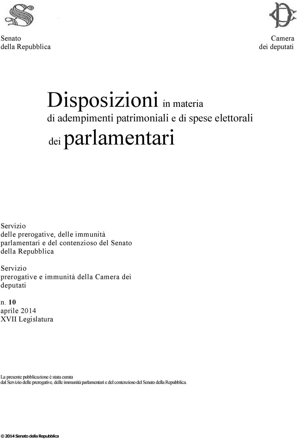 prerogative e immunità della Camera dei deputati n.