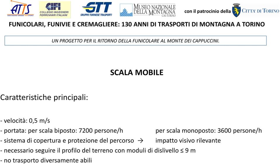 copertura e protezione del percorso impatto visivo rilevante -necessario seguire