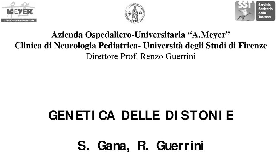 Università degli Studi di Firenze Direttore