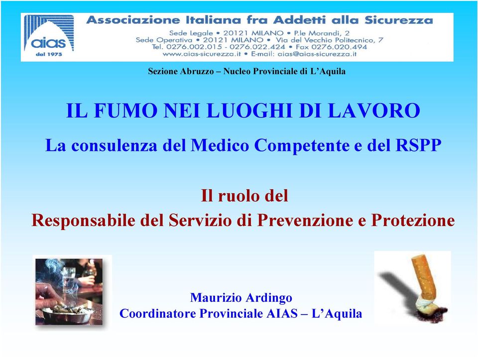 RSPP Il ruolo del Responsabile del Servizio di Prevenzione e