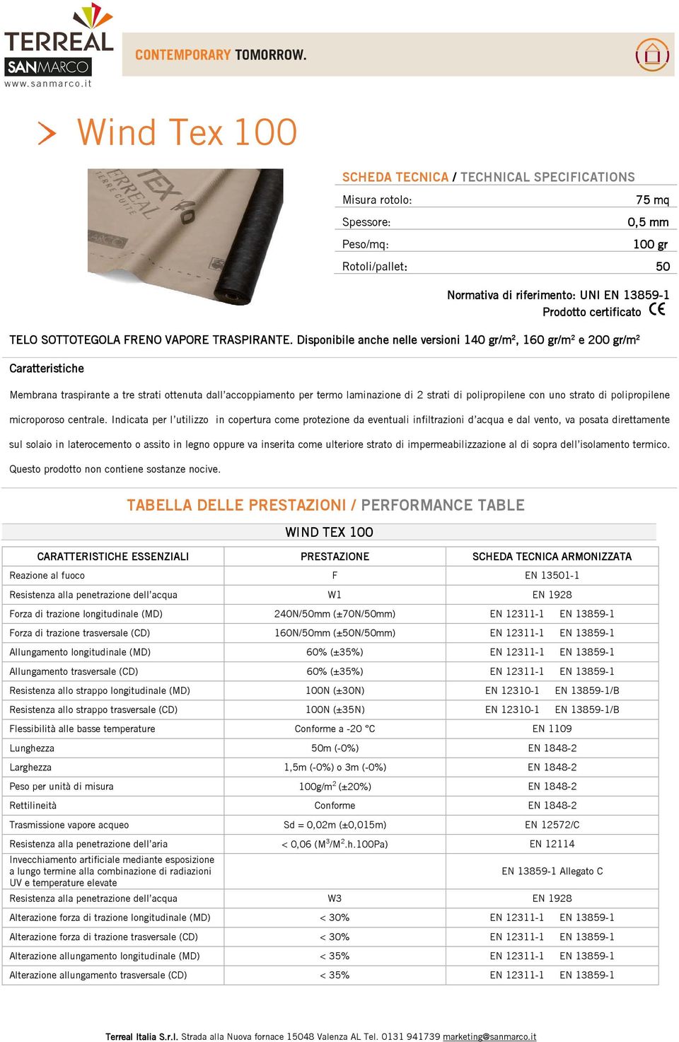 di polipropilene microporoso centrale.