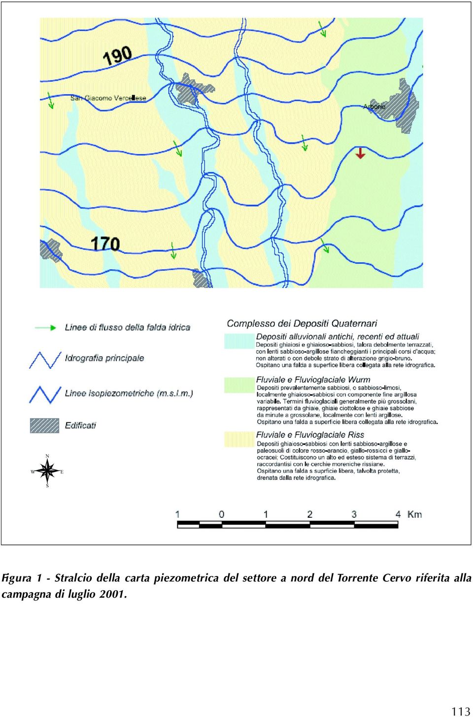 nord del To r rente Cervo