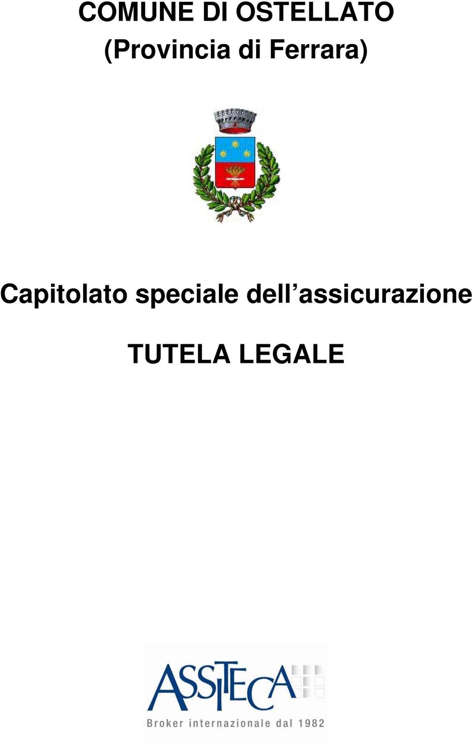 Capitolato speciale