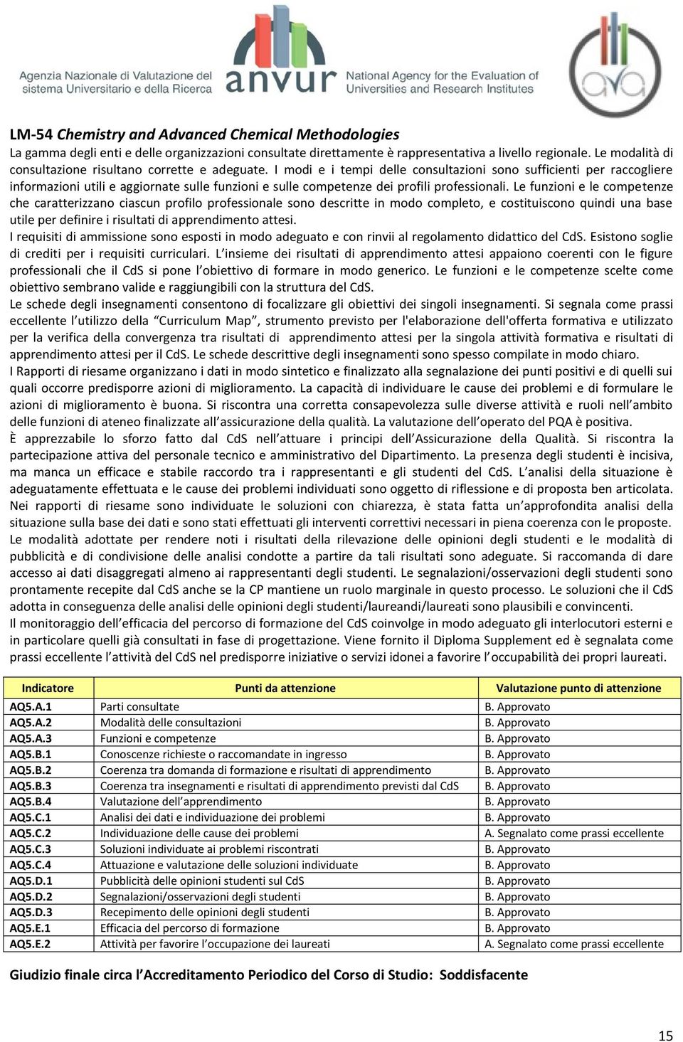 I modi e i tempi delle consultazioni sono sufficienti per raccogliere informazioni utili e aggiornate sulle funzioni e sulle competenze dei profili professionali.