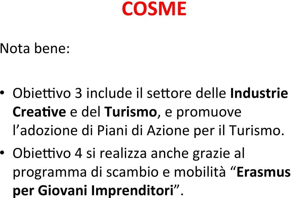 Azione per il Turismo.