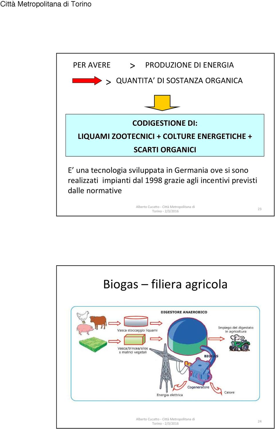 ORGANICI E una tecnologia sviluppata in Germania ove si sono realizzati