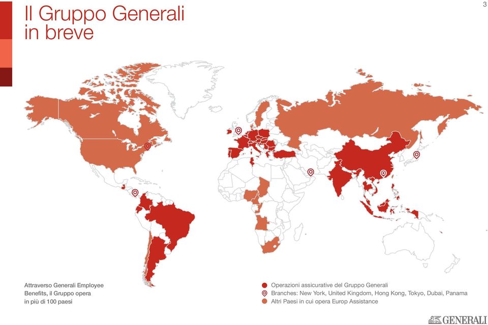 assicurative del Gruppo Generali Branches: New York, United