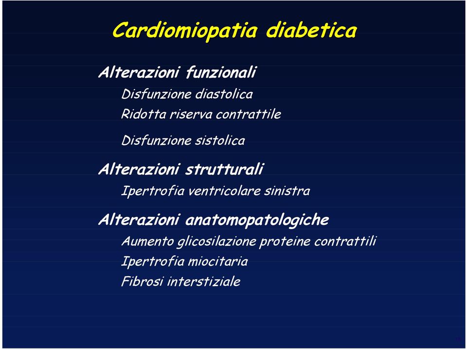 Ipertrofia ventricolare sinistra Alterazioni anatomopatologiche Aumento