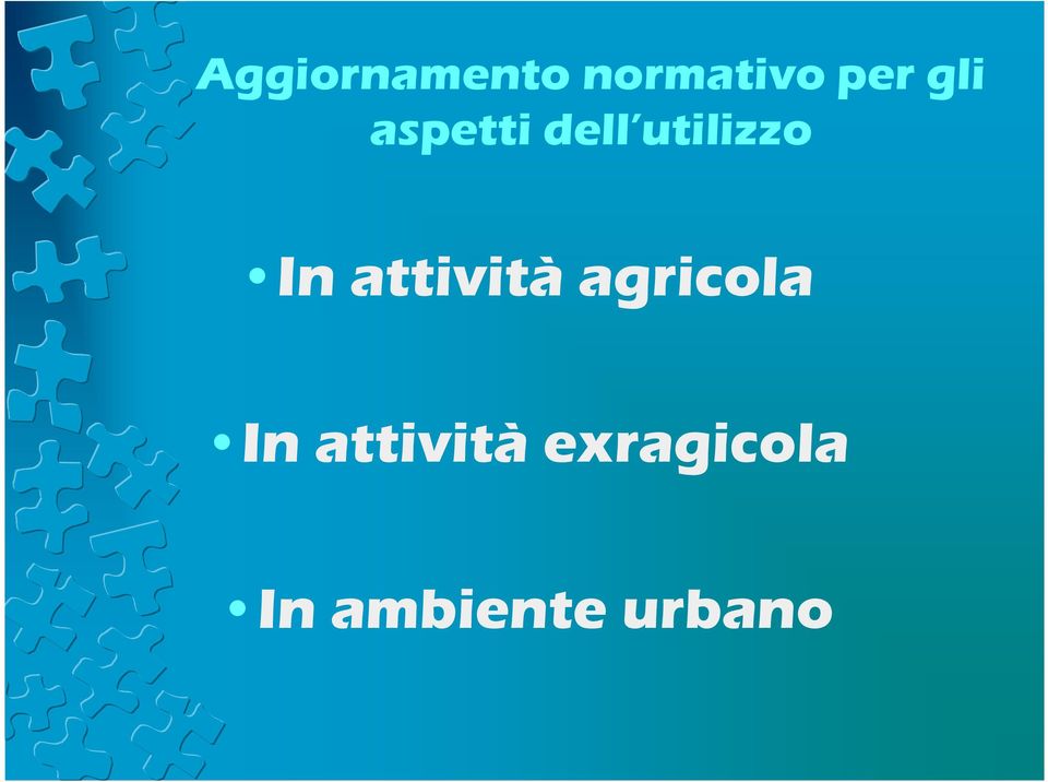 attività agricola In