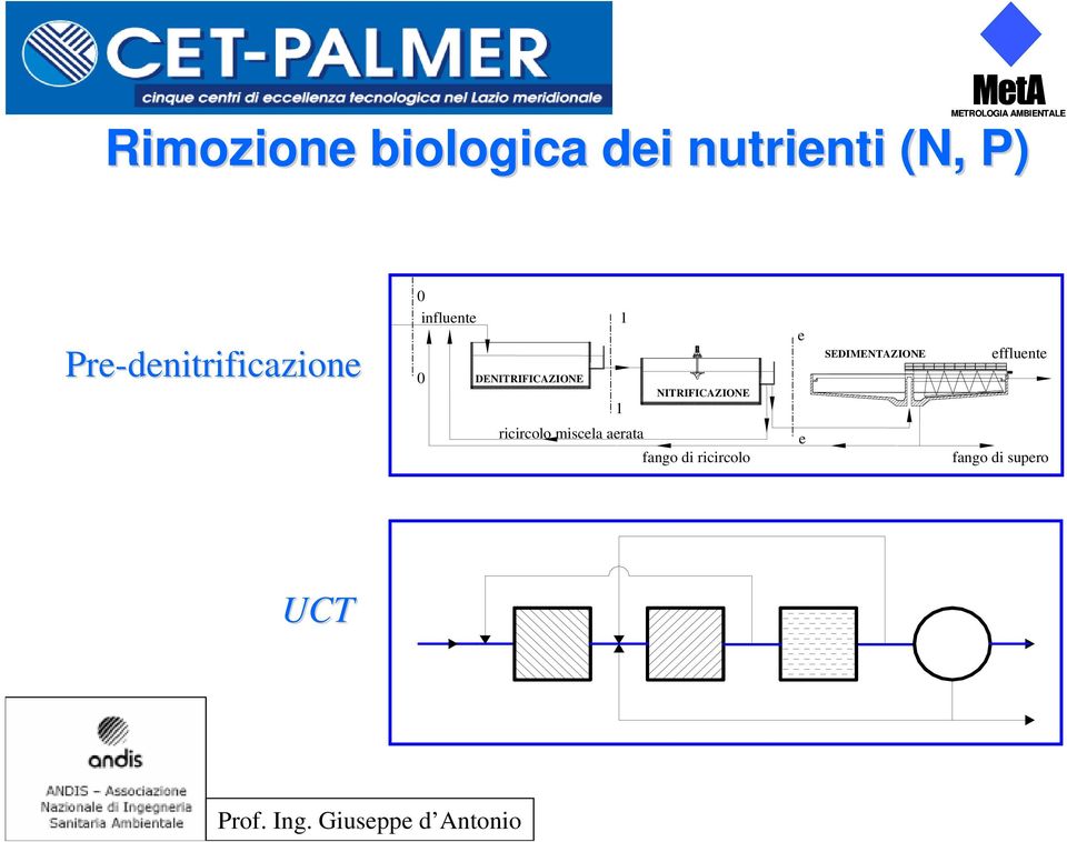 DENITRIFICAZIONE 1 NITRIFICAZIONE e SEDIMENTAZIONE