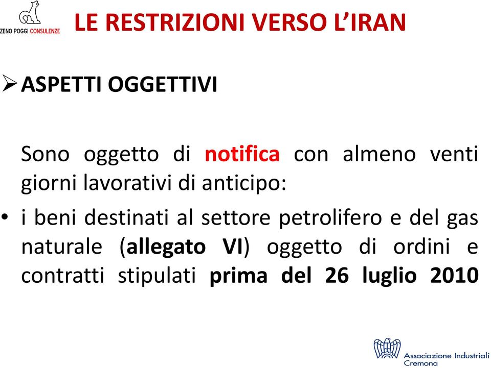 destinati al settore petrolifero e del gas naturale (allegato