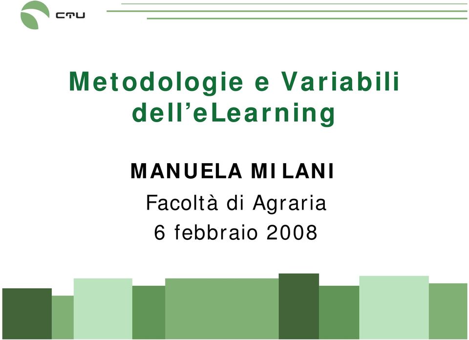 elearning MANUELA