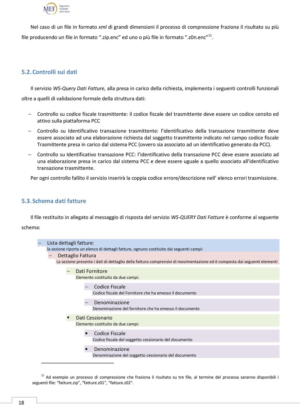 cdice fiscale trasmittente: il cdice fiscale del trasmittente deve essere un cdice censit ed attiv sulla piattafrma PCC Cntrll su Identificativ transazine trasmittente: l identificativ della