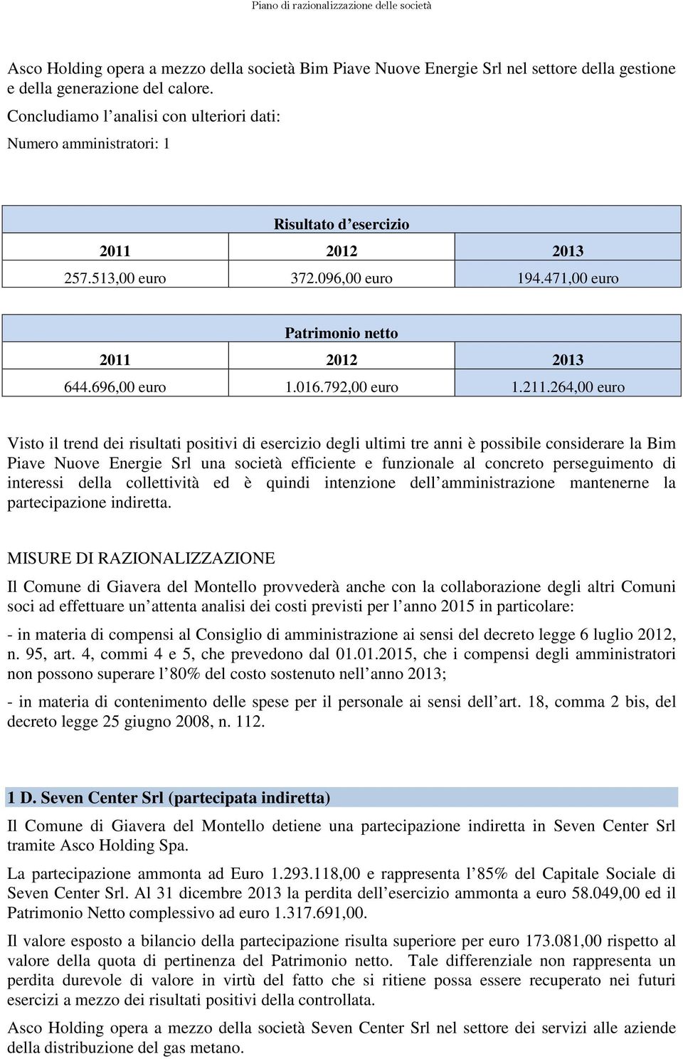 696,00 euro 1.016.792,00 euro 1.211.