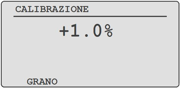 IT Funzionamento TEST SU GRANI SUPERIORI O INFERIORI AL LIMITE Se I grani da testare nell apparecchio sono al di sopra o al di sotto dei limiti di calibratura dei grani, il tester mostrerà un simbolo