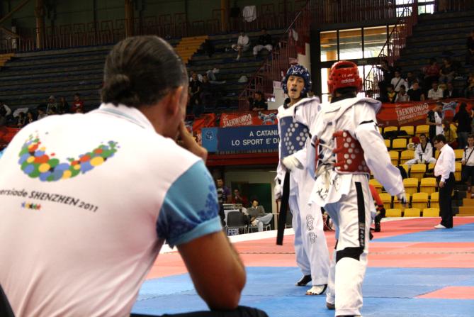 Presentazione del caso L atleta in oggetto è un soggetto maschio di 23 anni, praticante Taekwondo e agonista della S.