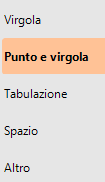 3.2 - ESPORTAZIONE ASCII Selezionare Poi premere Dopo aver selezionato dove salvare il file si aprirà il wizard guidato di