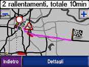 Uso delle funzioni vivavoce Informazioni sul traffico zūmo può ricevere e utilizzare le informazioni relative al traffico mediante un ricevitore infotraffico FM TMC (Traffic Message Channel)