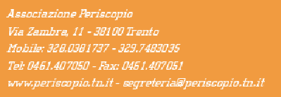 ragazzi nella scoperta di sé e di ciò che li circonda, suggerendo ipotesi di significato e sfidando la loro libertà nella verifica costante di quanto proposto.