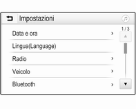 Se il telefono cellulare è collegato, selezionare TELEFONO per visualizzare il menu principale del portale del telefono.