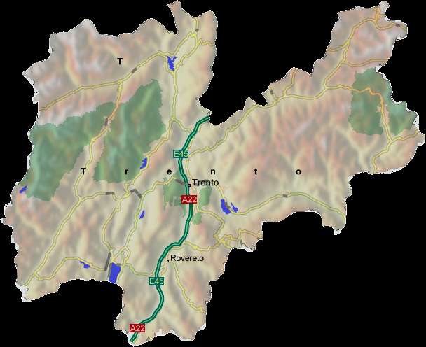 Rumo Fondo Canazei Cogolo Rabbi Revò Cavareno Vigo di Fassa Malè Romeno Moena Vermiglio Mezzana CLES Denno Taio Roverè d. Luna CAVALESE Molina Fiemme Predazzo S.M. Castrozza M.