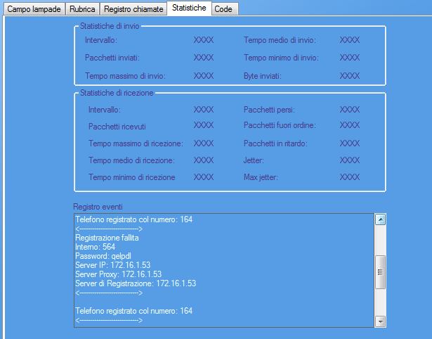 Statistiche Il pannell delle statistiche ha funzine di cntrll per verificare il crrett funzinament del mdul VipNet Client. Ess nrmalmente nn viene visualizzat.