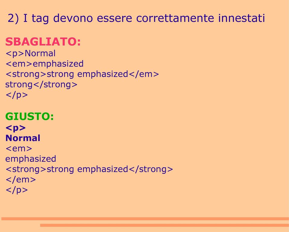 emphasized</em> strong</strong> </p> GIUSTO: <p>