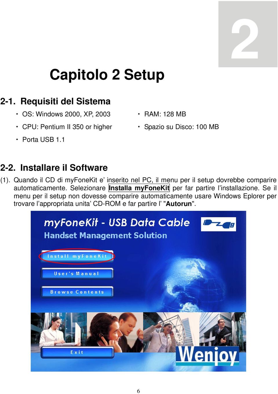 1.1 2-2. Installare il Software (1).