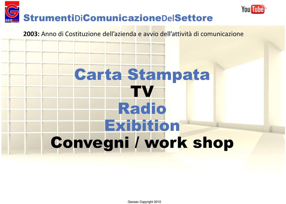 dell attività di comunicazione Carta