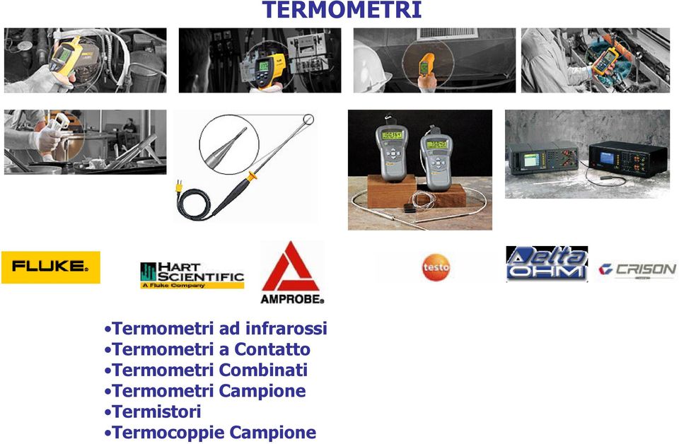 Combinati Termometri Campione