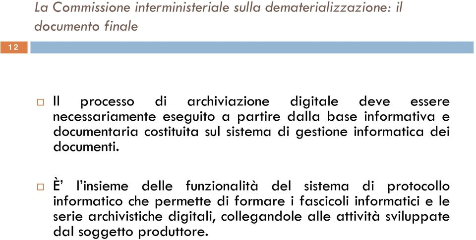 informatica dei documenti.