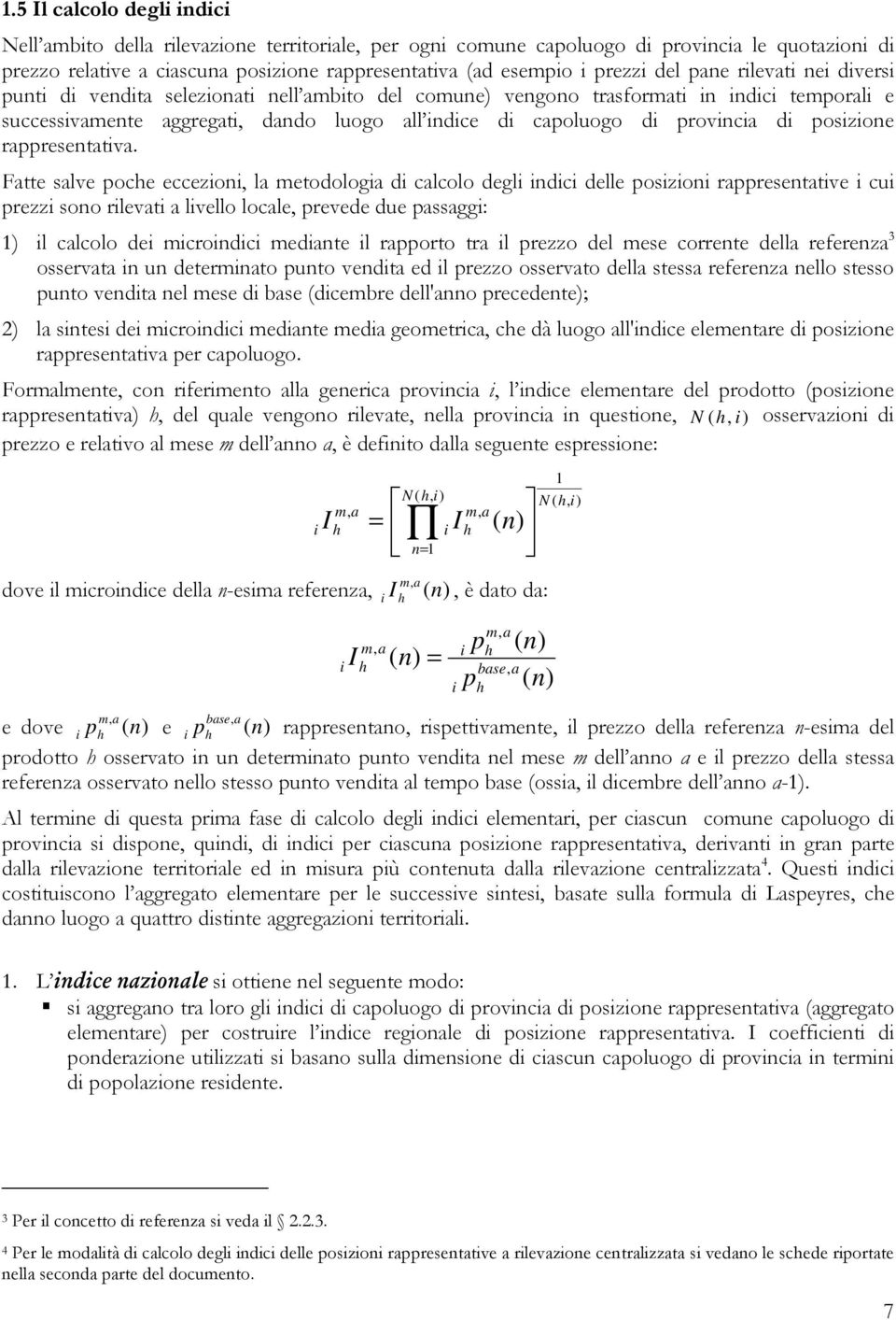 provincia di posizione rappresentativa.