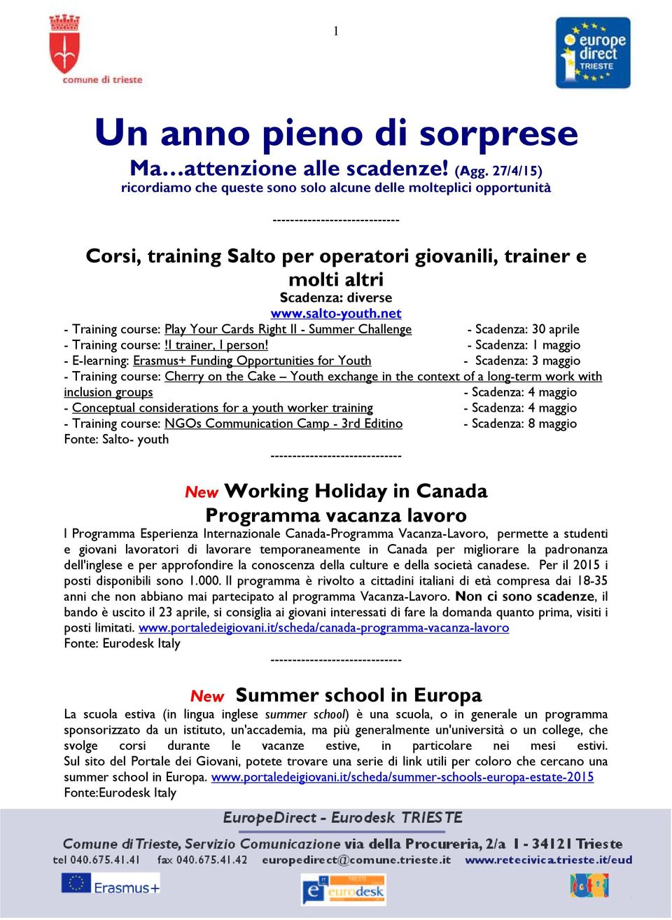 salto-youth.net - Training course: Play Your Cards Right II - Summer Challenge - Scadenza: 30 aprile - Training course:!i trainer, I person!