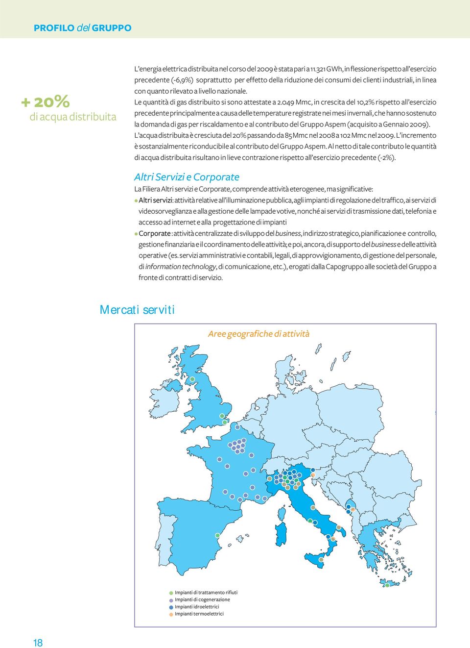 Le quantità di gas distribuito si sono attestate a 2.