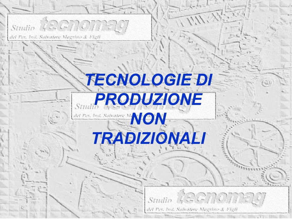 PRODUZIONE