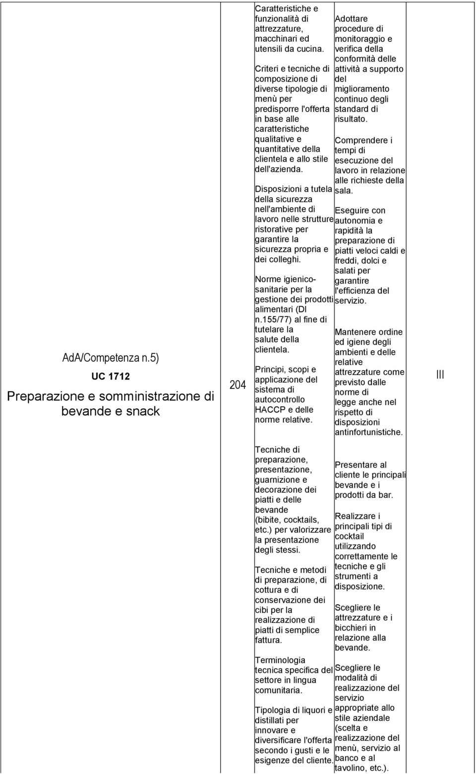 Disposizioni a tutela della sicurezza nell'ambiente di lavoro nelle strutture ristorative per garantire la sicurezza propria e dei colleghi.