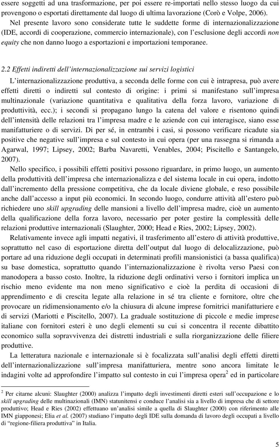 espotazioni e impotazioni tempoanee. 2.