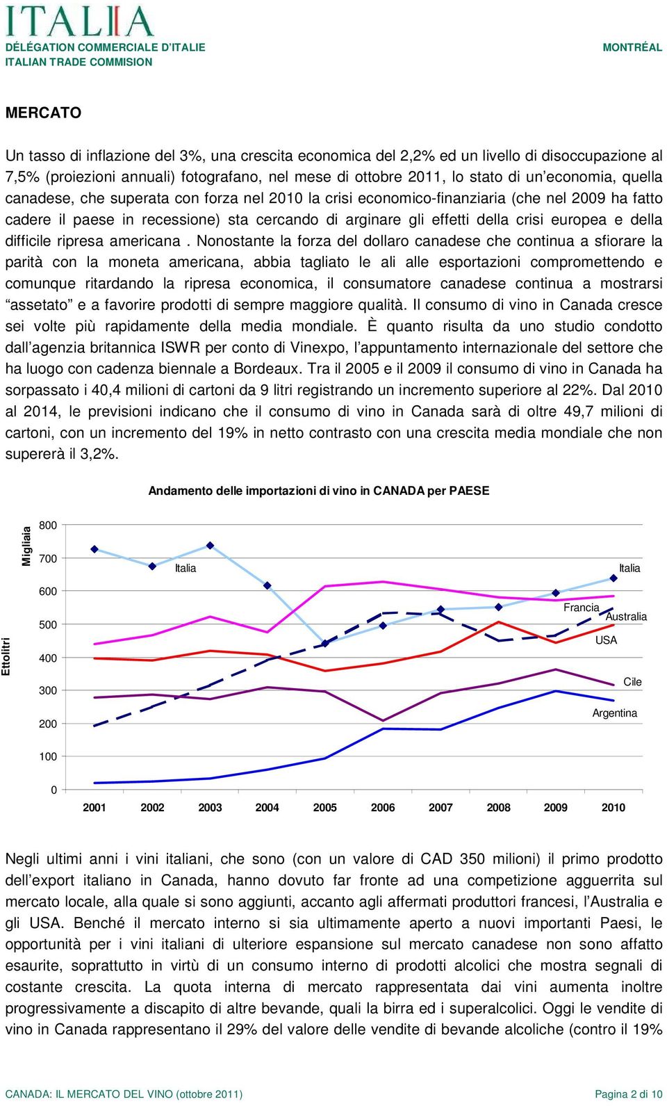 difficile ripresa americana.