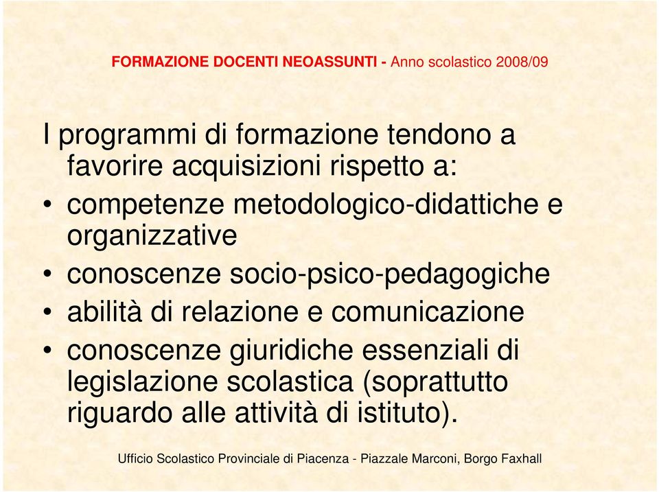 socio-psico-pedagogiche abilità di relazione e comunicazione conoscenze