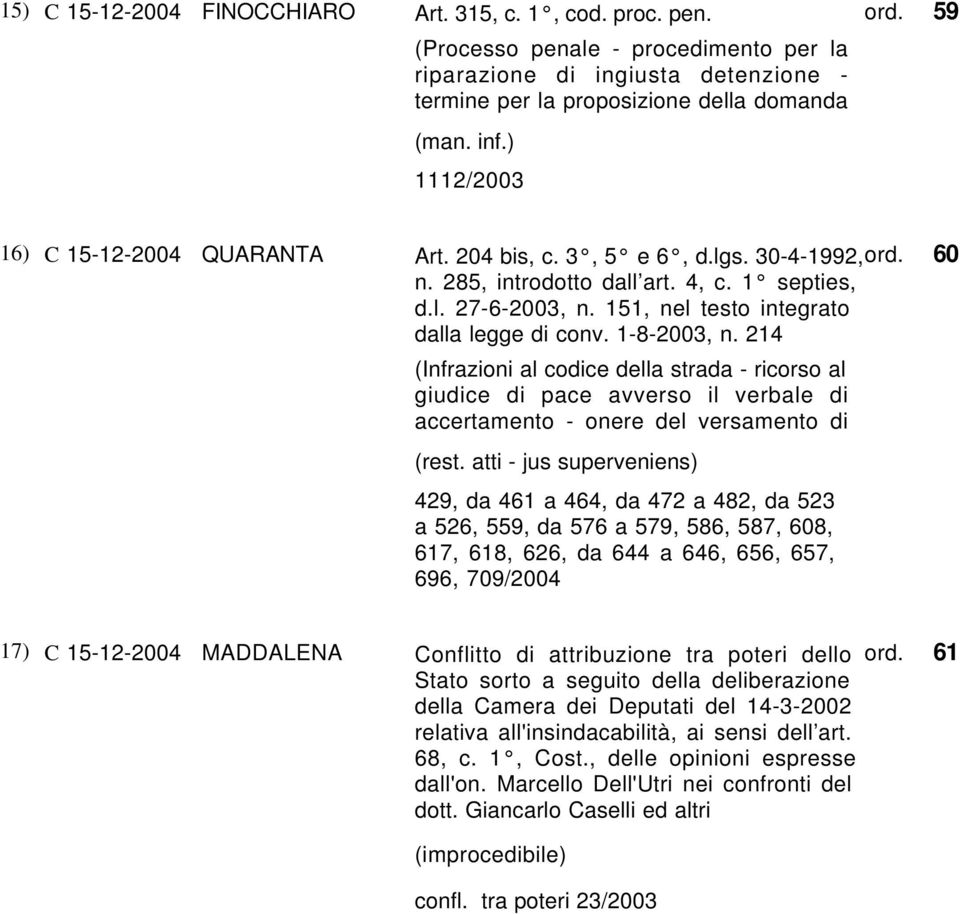 151, nel testo integrato dalla legge di conv. 1-8-2003, n. 214 (Infrazioni al codice della strada - ricorso al giudice di pace avverso il verbale di accertamento - onere del versamento di (rest.